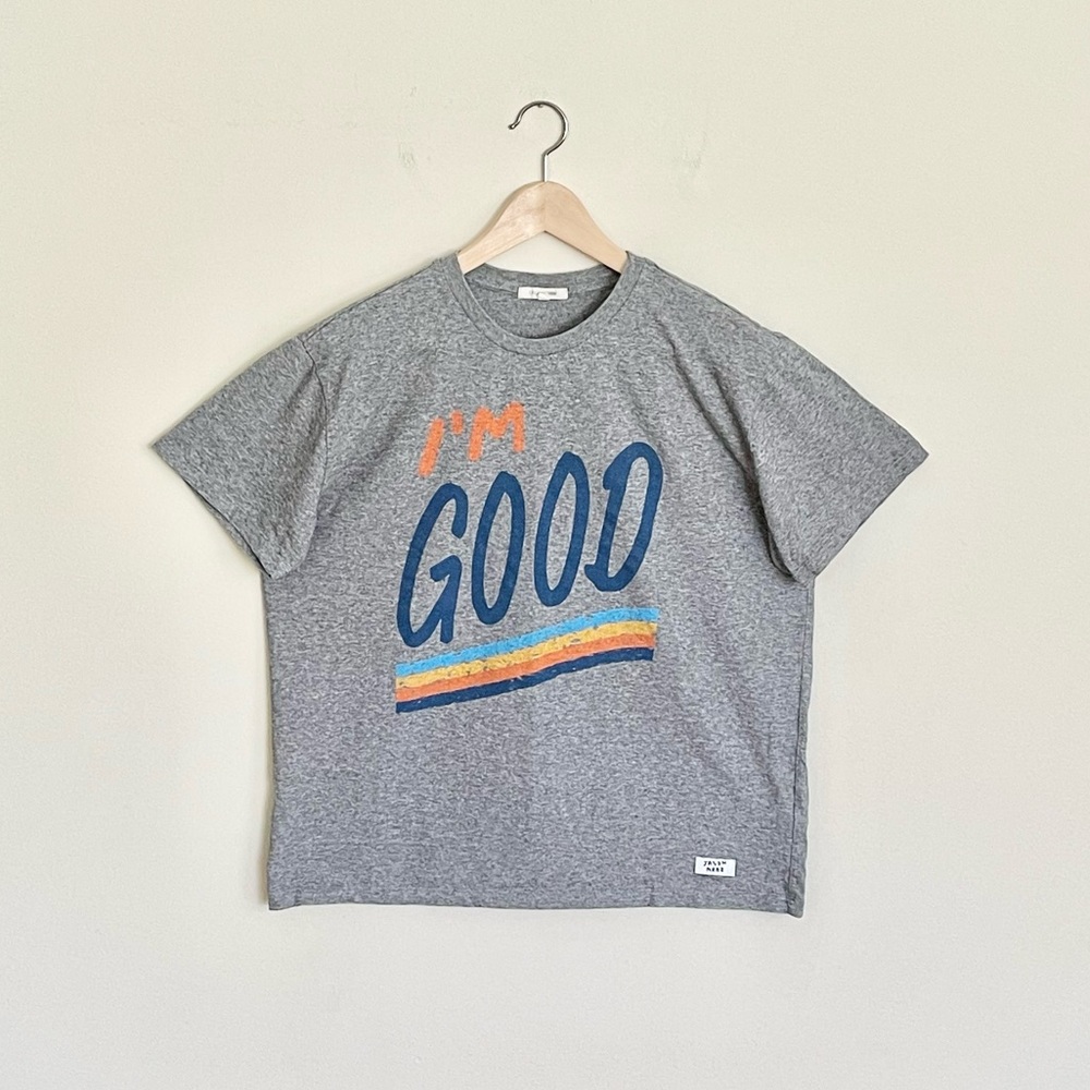 Jason Mraz I’m Good Graphic Gray Concert T Shirt Adult size Large